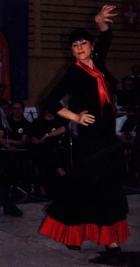 Une danse flamenco. (Taille: 27k)